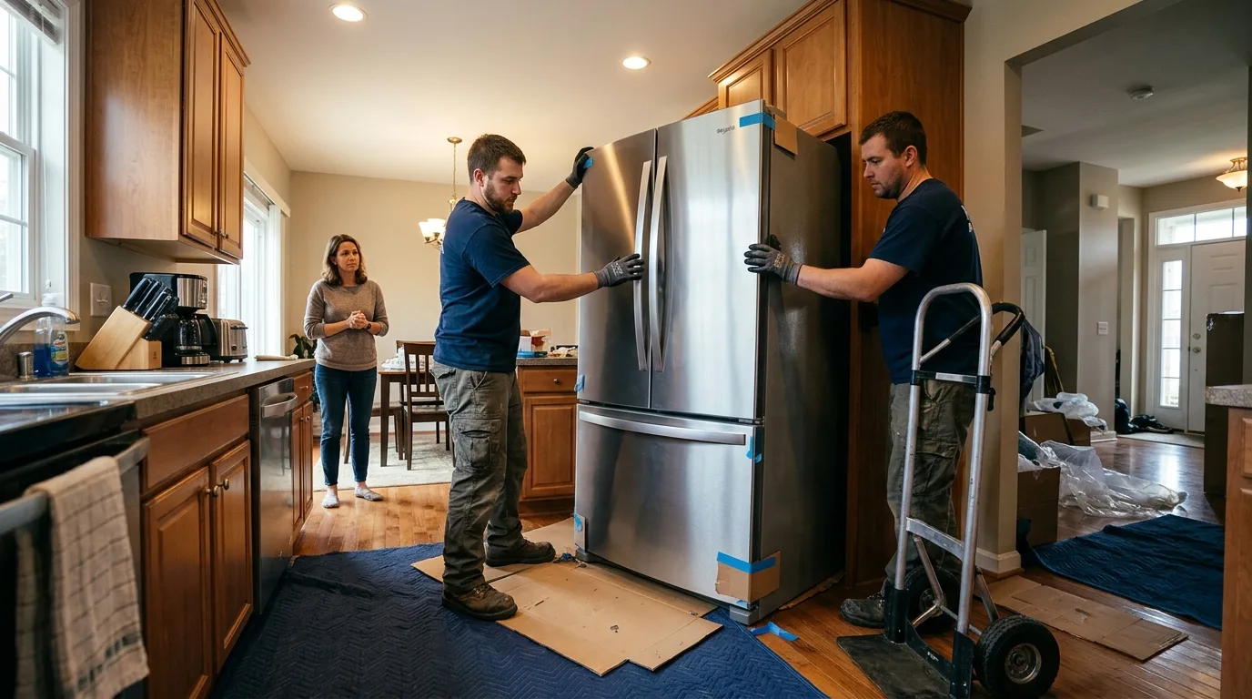 Commercial refrigerator supporting a small food business
