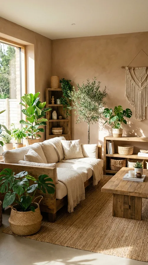 Beautiful sustainable home combining durable, reclaimed, secondhand, and natural furniture.