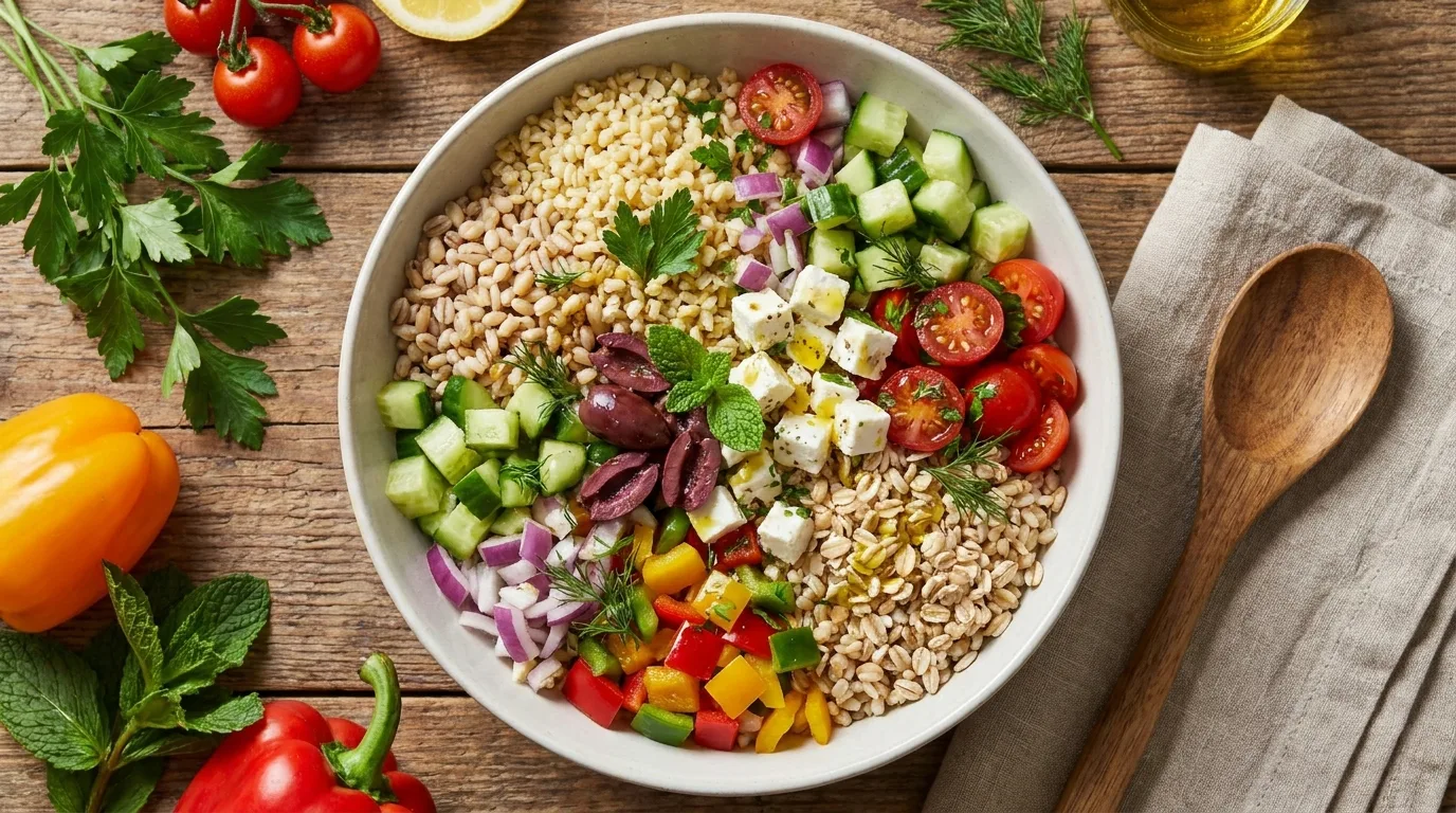 Sustainable Mediterranean weight-loss routine with healthy habits
