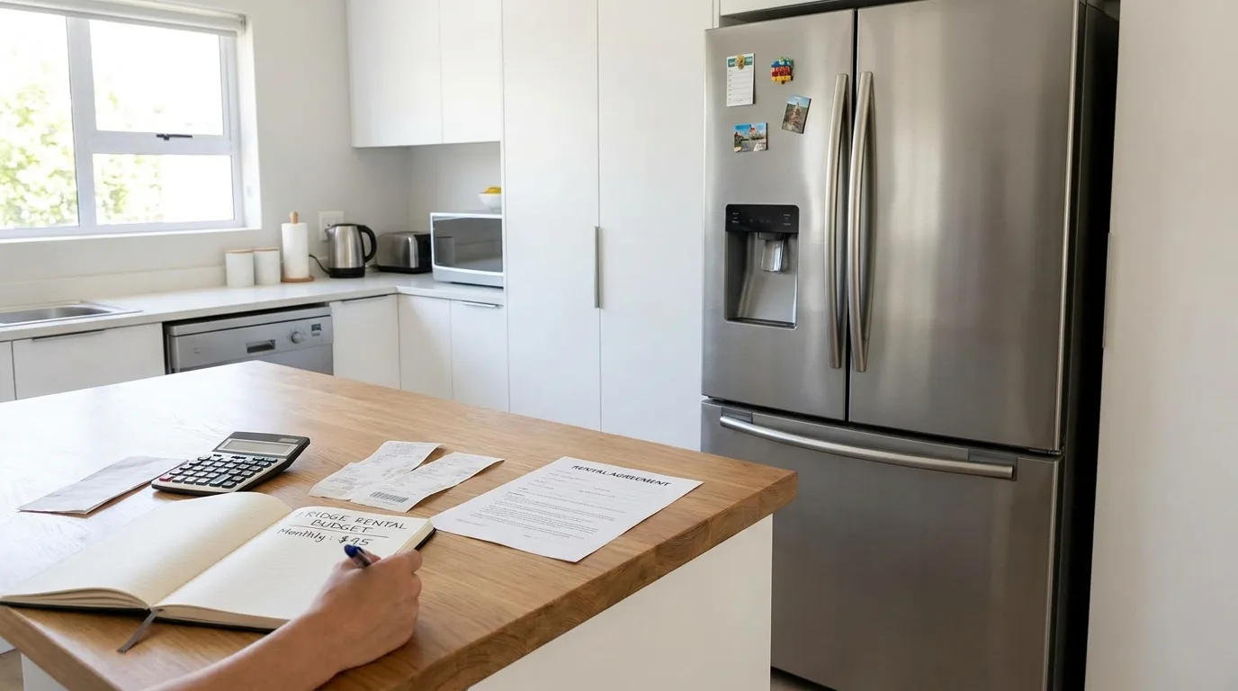 Versatile home kitchen with a refrigerator suited to different household needs