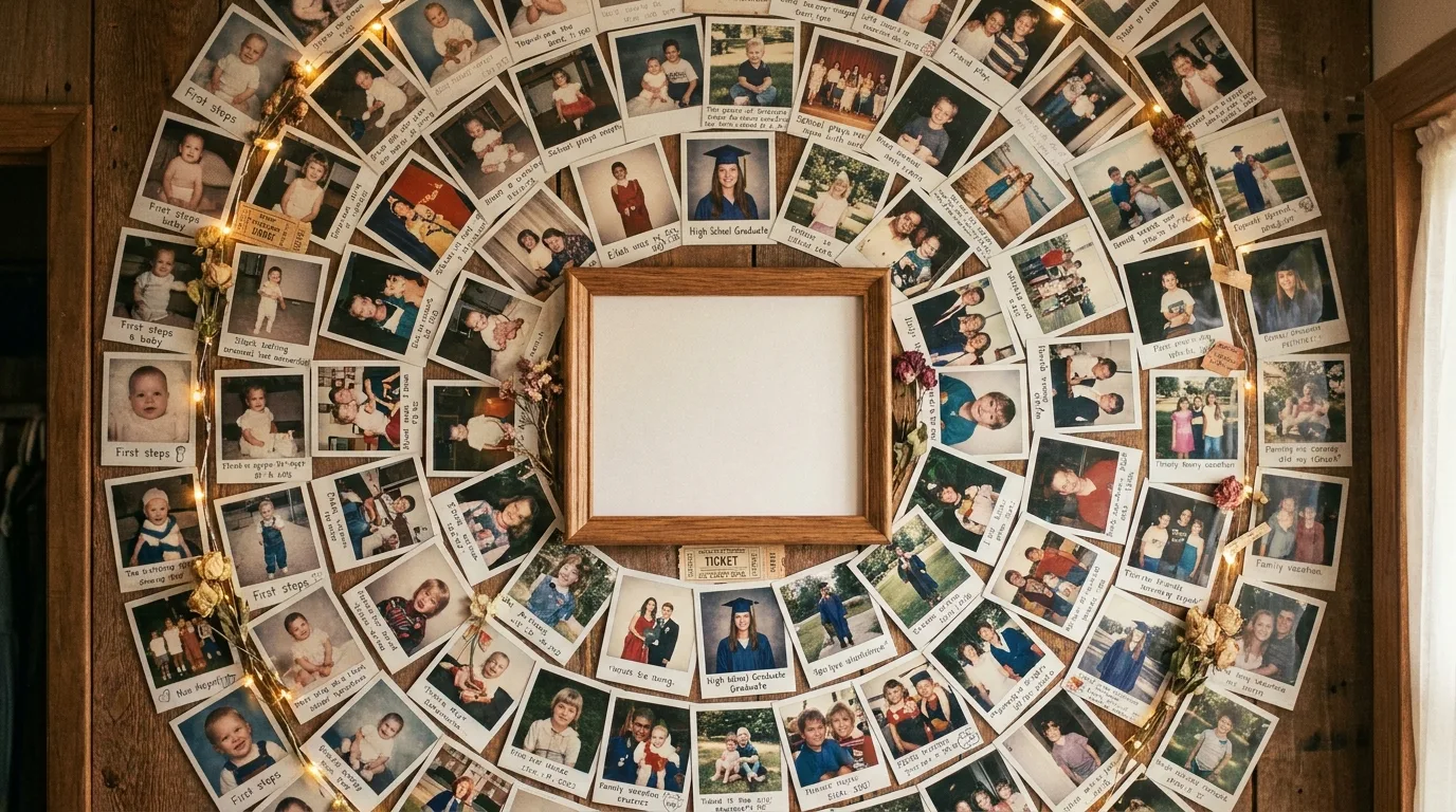Next chapter book-themed graduation photo backdrop