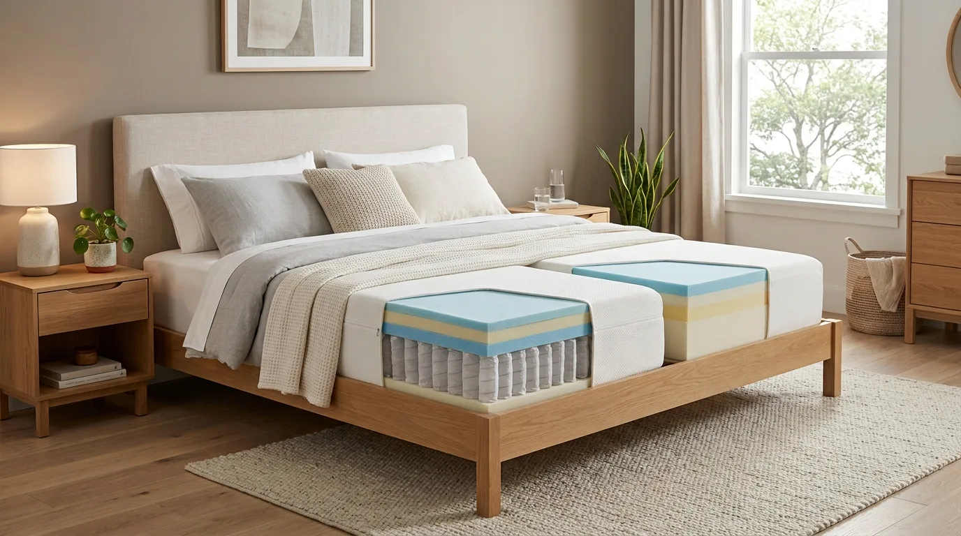 Proper mattress care with a protector and supportive foundation