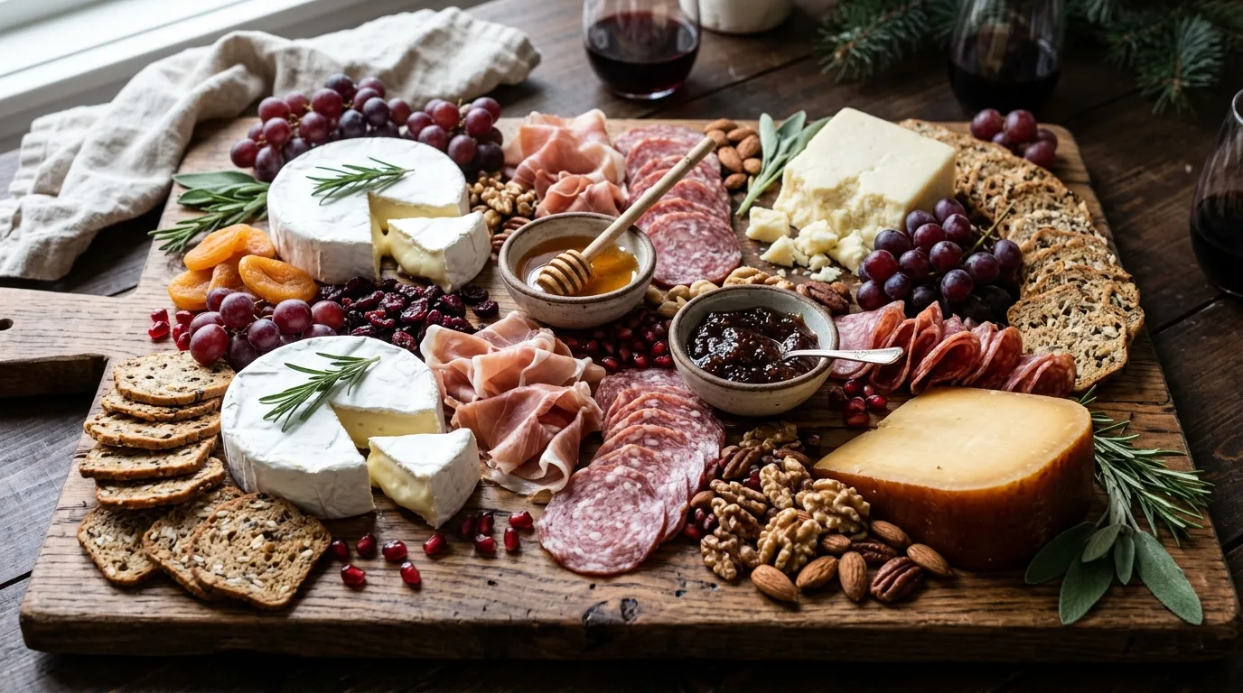 Classic Winter Charcuterie Board — 15 Mouth-Watering Winter Charcuterie Board Ideas — image 01