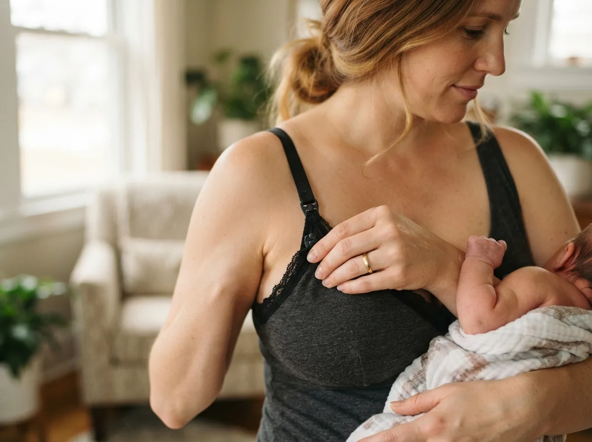 Use the Nursing Clips Correctly — 15 Tips for Using a Nursing Bra Comfortably and Correctly — image 04