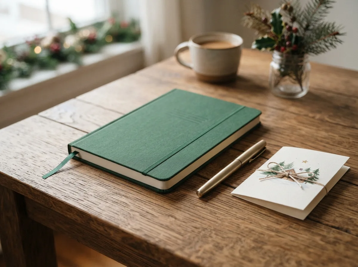 A Stylish Notebook and Pen Set — 18 Budget-Friendly Christmas Gift Ideas for Coworkers Under $25 — image 05