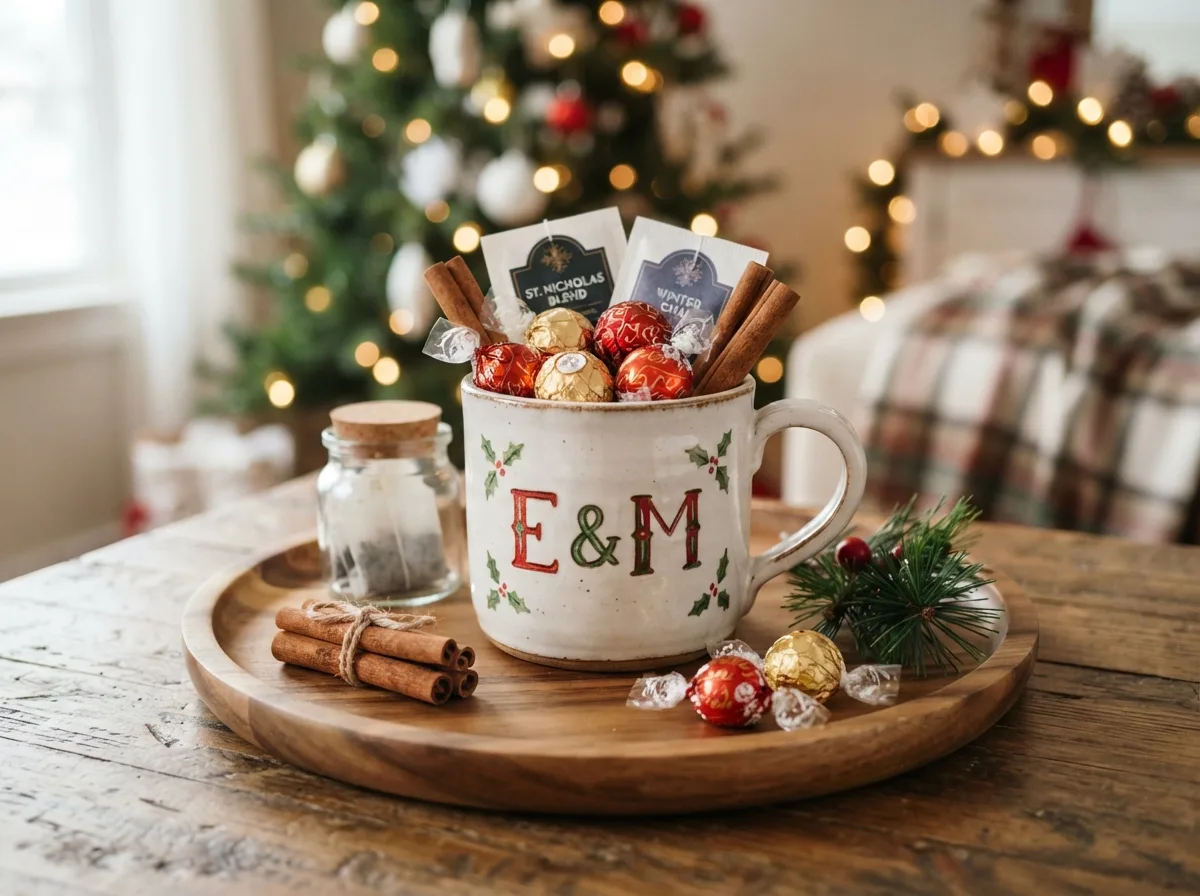 DIY Personalized Mug Gift — 15 Insanely Cute DIY Christmas Gift Ideas to Impress Anyone — image 05
