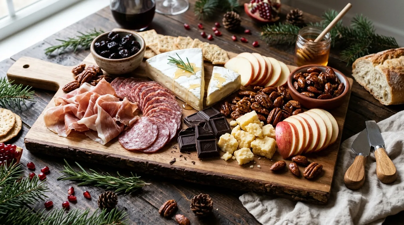 Sweet and Savory Winter Charcuterie Board — 15 Mouth-Watering Winter Charcuterie Board Ideas — image 05