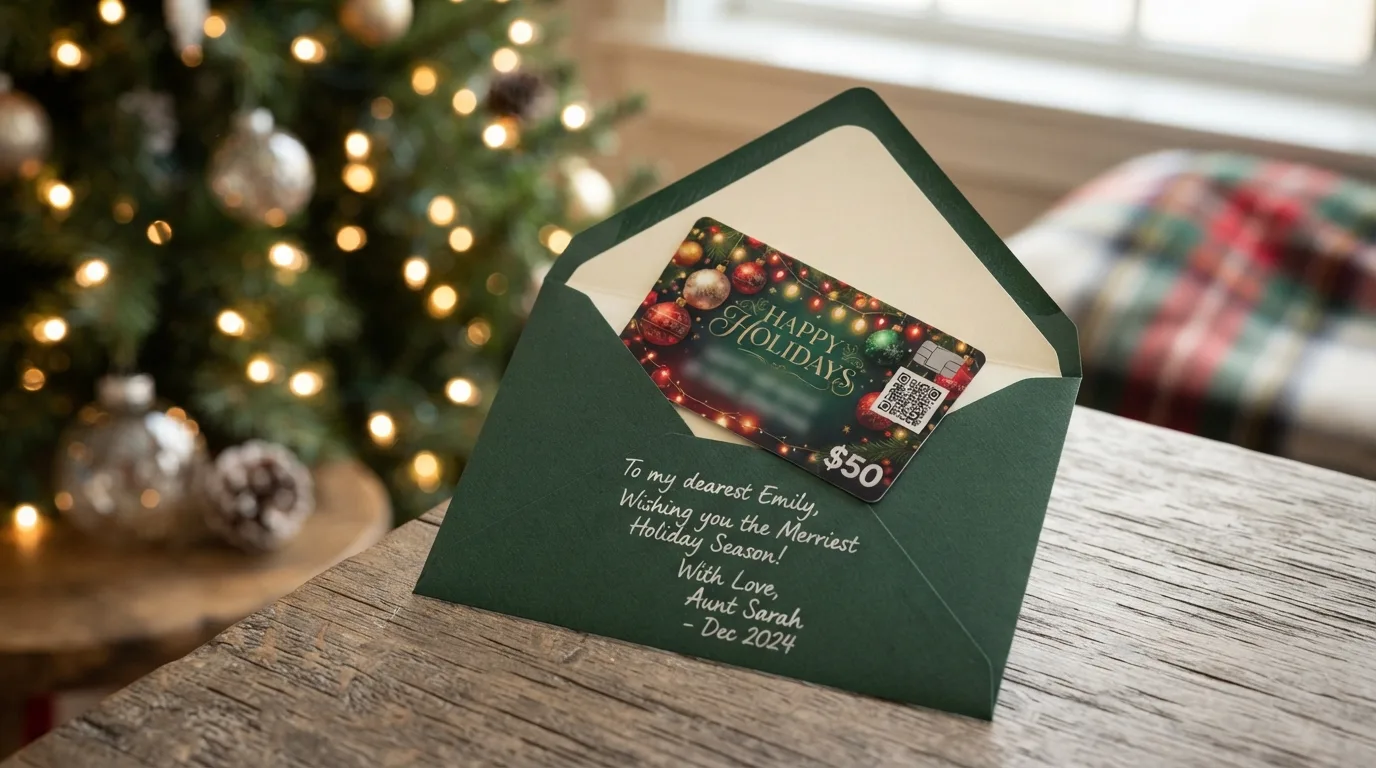 A Digital Gift Card With a Personal Message — 17 Genius Last-Minute Christmas Gift Ideas Under $50 — image 07
