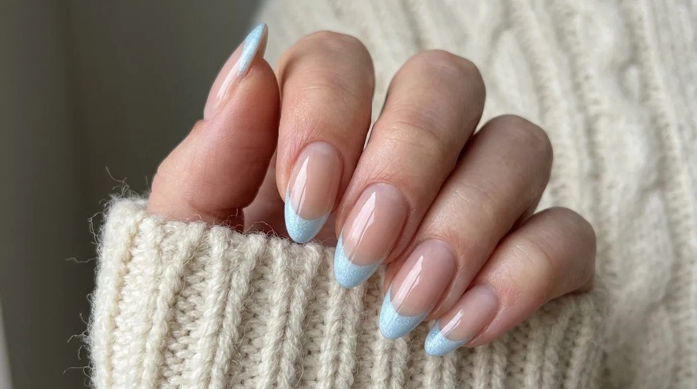 Winter French Tip Nails — 16 Best Winter Nail Ideas to Celebrate the Season in Style — image 07