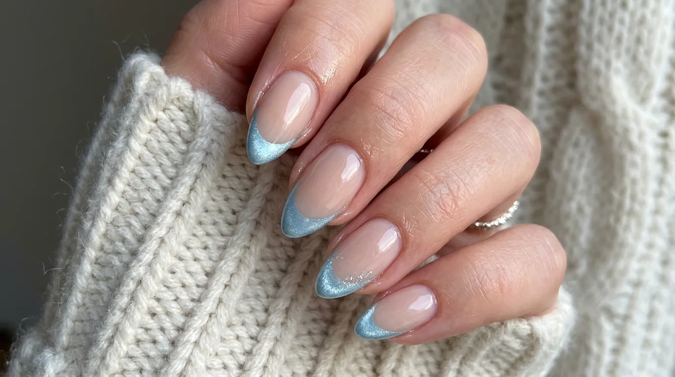 Winter French Tip Nails — 17 Stunning Winter Nail Ideas Perfect for a Cozy Seasonal Look — image 07