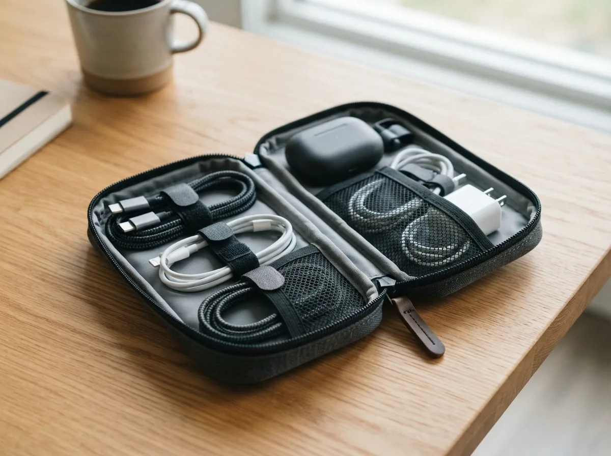 A Compact Cable Organizer or Tech Pouch — 14 Best Stocking Stuffers Under $20 for Everyone on Your List — image 10