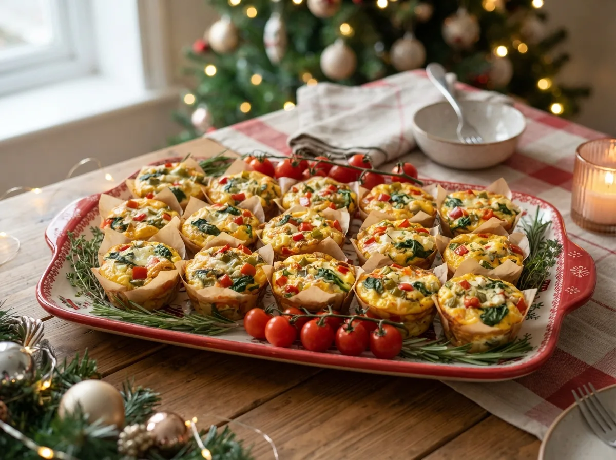 Christmas Egg Muffins — 14 Creative Christmas Breakfast Ideas Your Kids Will Love — image 10