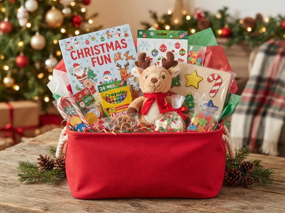 Christmas Gift Basket for Kids — 15 DIY Christmas Gift Basket Ideas Perfect for Anyone — image 10
