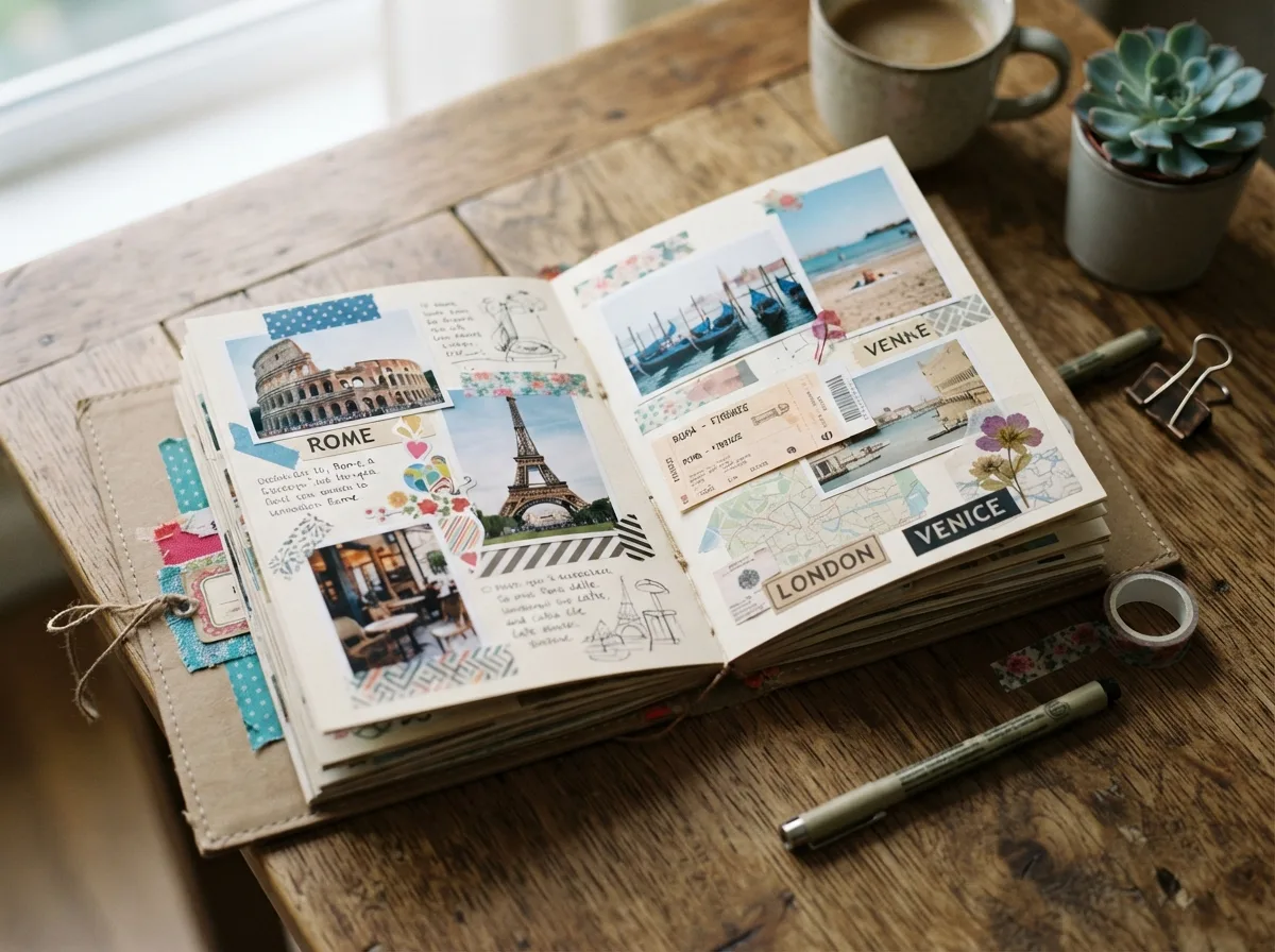 Handmade Mini Scrapbook — 15 Insanely Cute DIY Christmas Gift Ideas to Impress Anyone — image 12