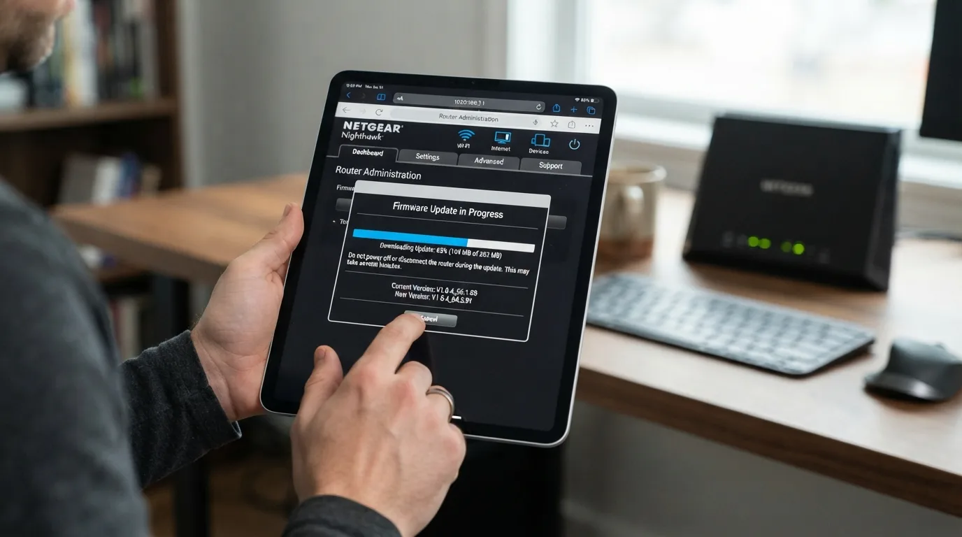 Your Router's Firmware Needs an Update — 15 Reasons Your Wi-Fi Slows Down in Winter and How to Fix It — image 12