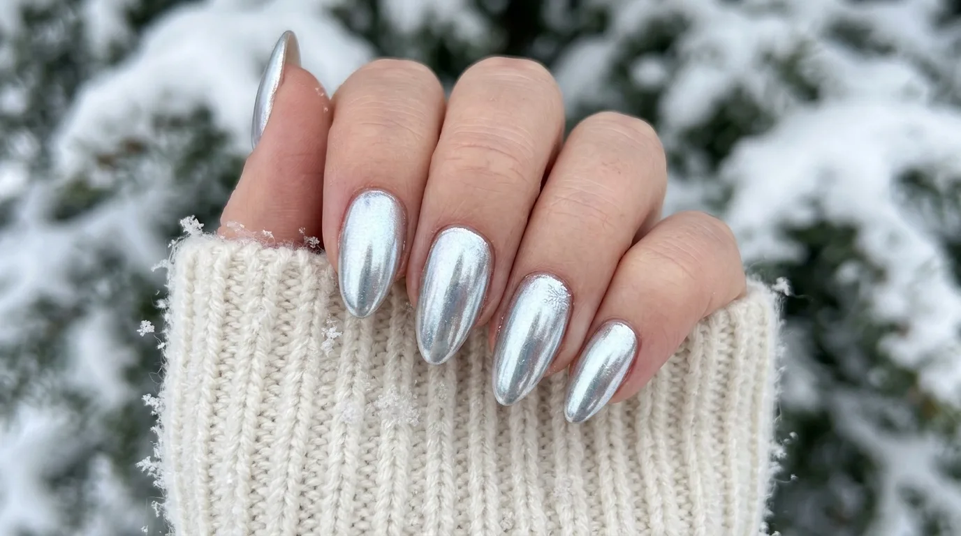 Icy Chrome Winter Nails — 17 Stunning Winter Nail Ideas Perfect for a Cozy Seasonal Look — image 12
