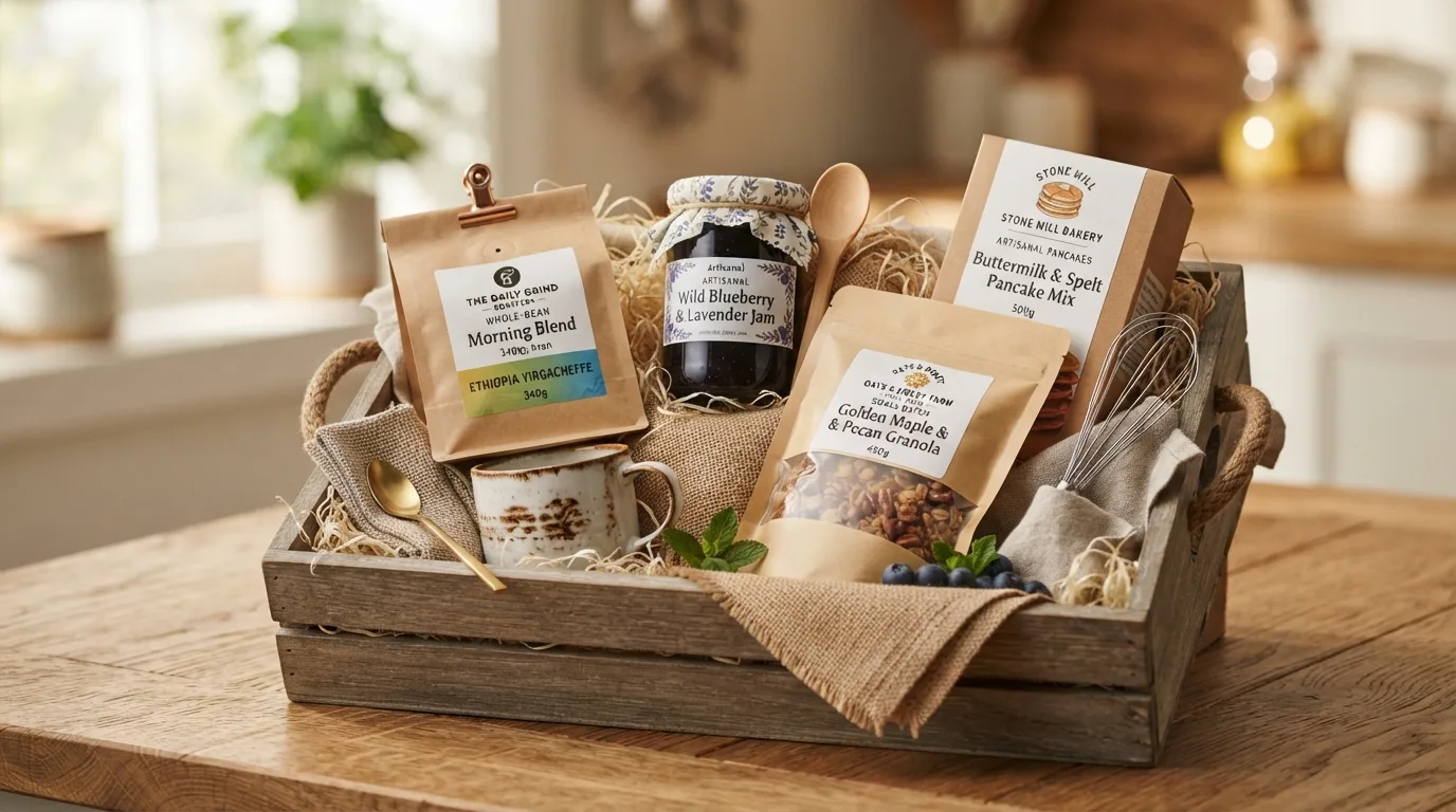 A Gourmet Breakfast Basket — 17 Genius Last-Minute Christmas Gift Ideas Under $50 — image 13