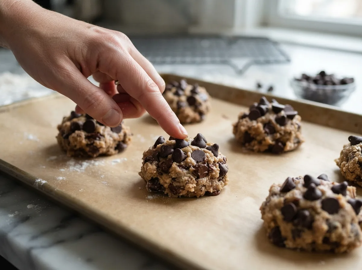 Add a Little Extra Chocolate on Top — 15 Quick and Easy Chocolate Chip Cookie Tips for First-Time Bakers — image 13