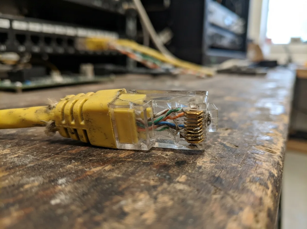 Your Ethernet Cable or Internet Line Is Damaged — 15 Reasons Your Wi-Fi Slows Down in Winter and How to Fix It — image 13