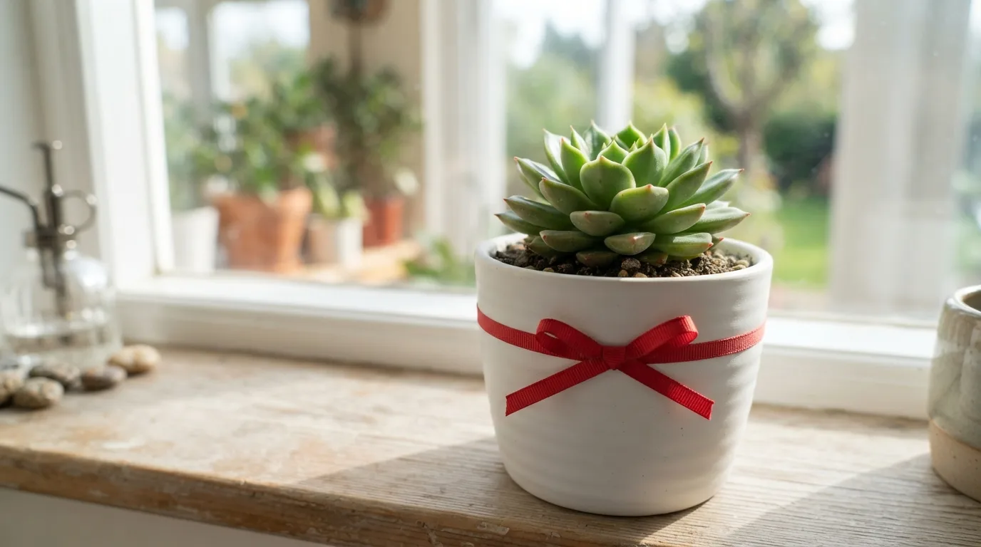 A Small Indoor Plant With a Decorative Pot — 17 Genius Last-Minute Christmas Gift Ideas Under $50 — image 14