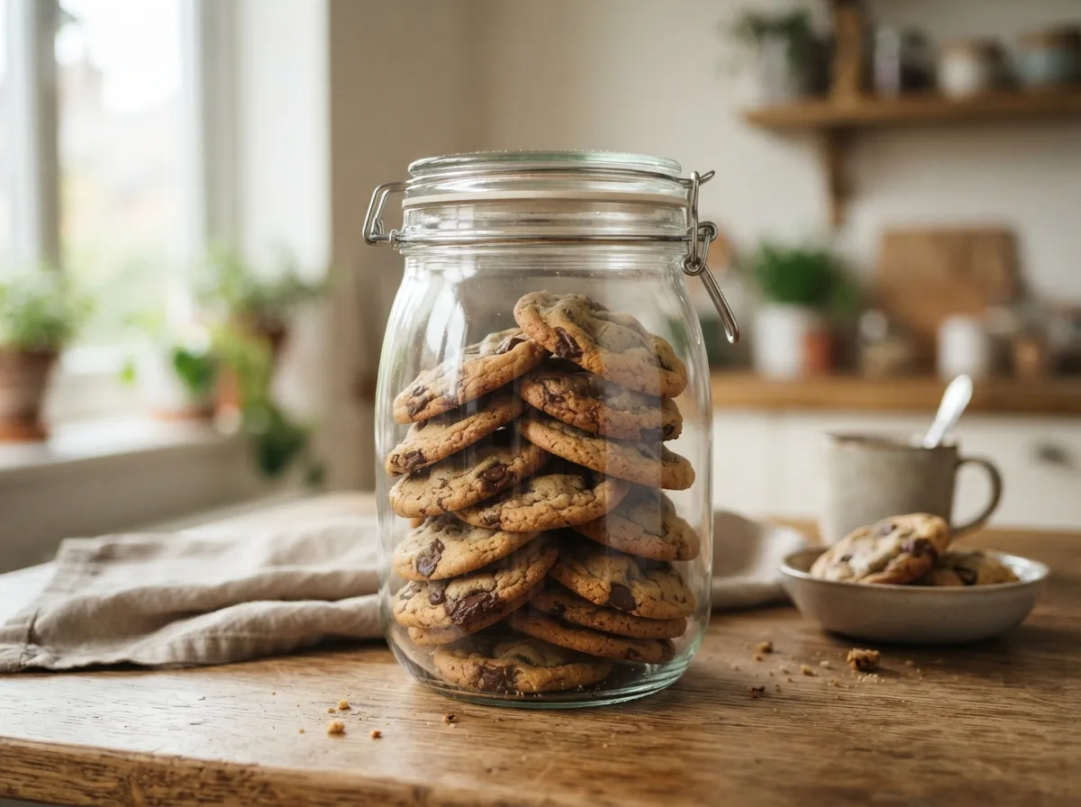 Store Your Cookies Properly — 15 Quick and Easy Chocolate Chip Cookie Tips for First-Time Bakers — image 14