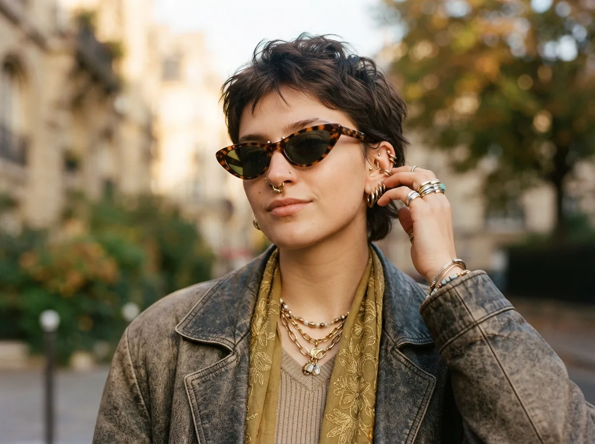 Build a Signature Sunglasses and Piercing Style — 15 Tips for Pairing Piercing Jewelry With Your Sunglasses Style — image 15