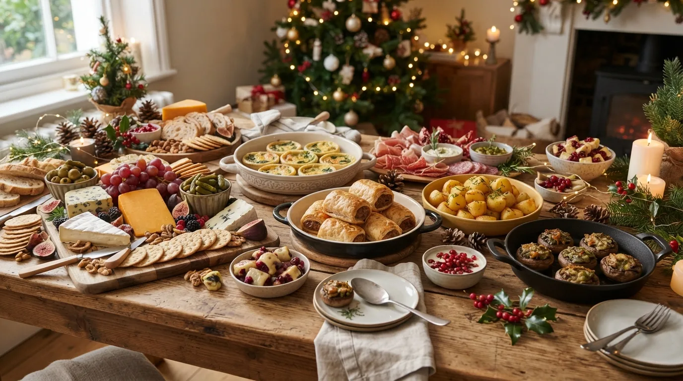 Hot and Cold Christmas Grazing Table — 16 Best Christmas Grazing Table Ideas for Holiday Gatherings — image 15