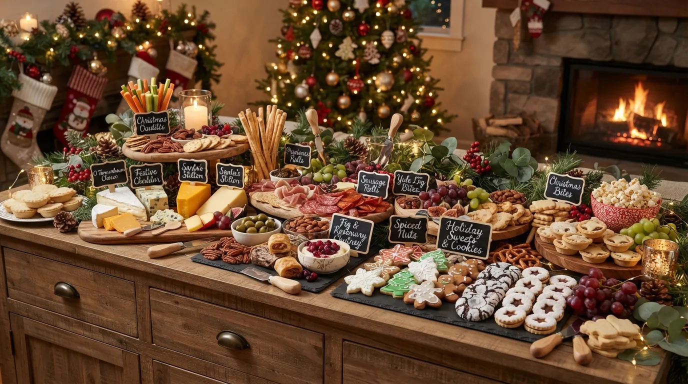 Personalized Christmas Grazing Table — 16 Best Christmas Grazing Table Ideas for Holiday Gatherings — image 16