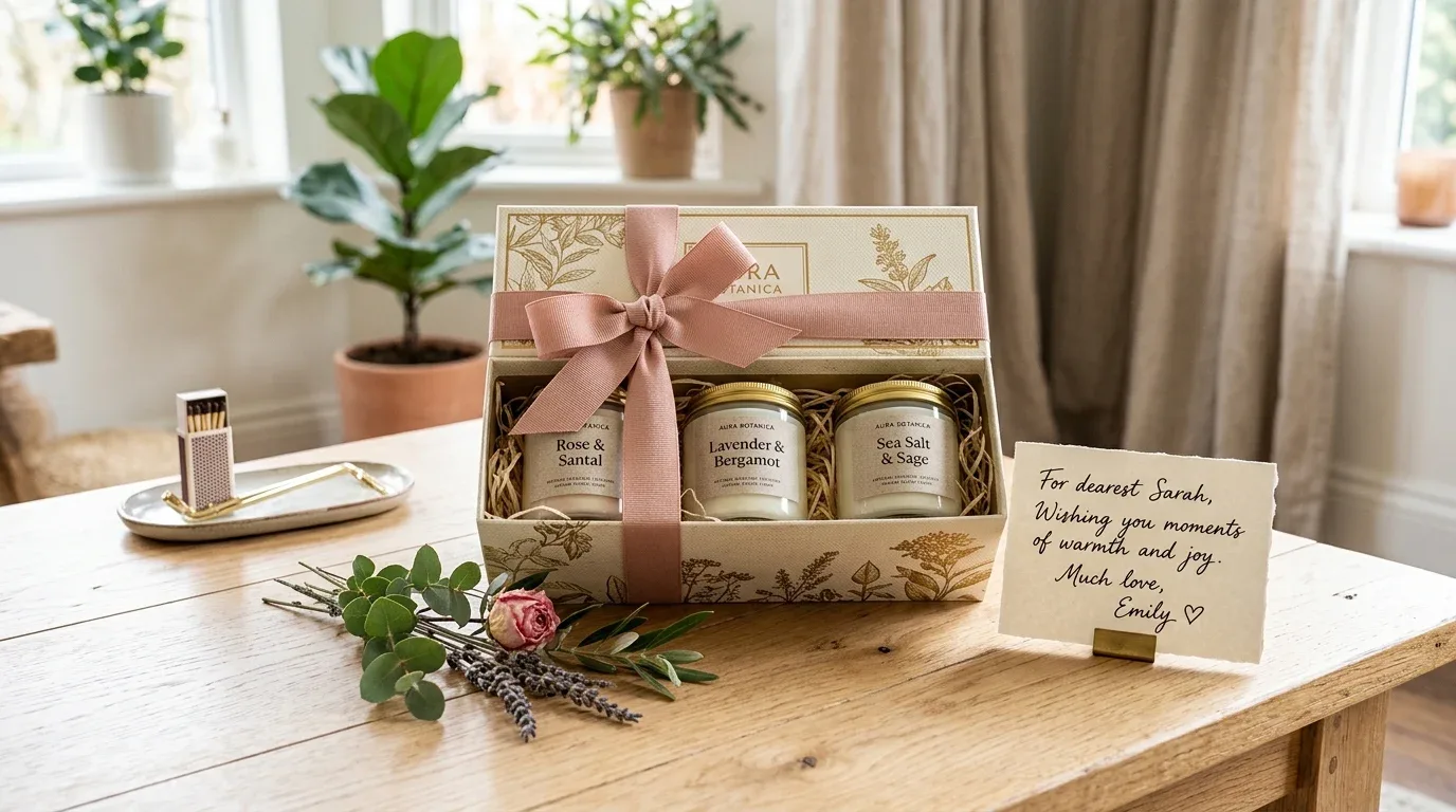 Cinnamon candle creating a memorable holiday atmosphere