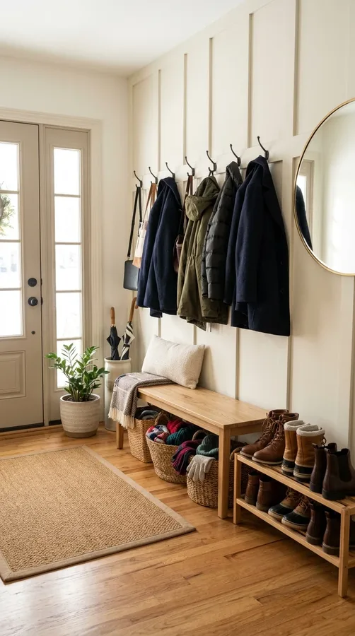 Wiping door handles and light switches to clean frequently touched household surfaces.